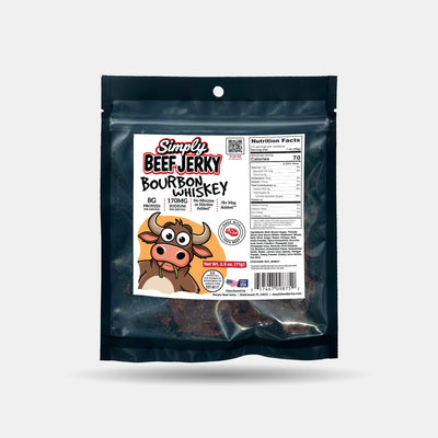Simply Beef Jerky | Bourbon Whiskey