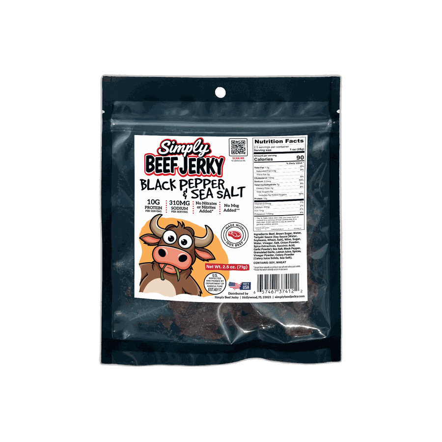 Black Pepper & Sea Salt